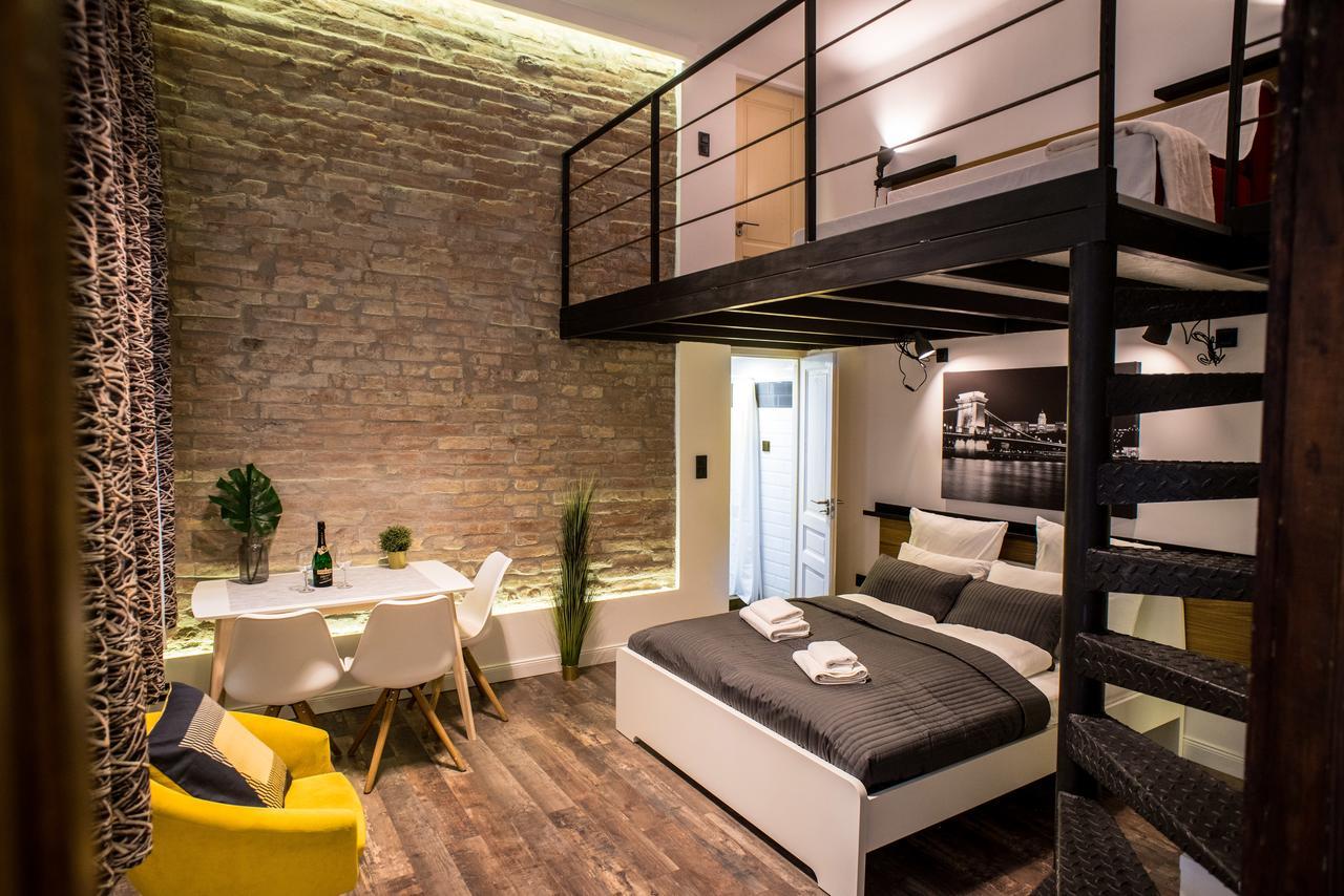 Very Stylish And Fresh Studio Home In The Center Budapest Bagian luar foto